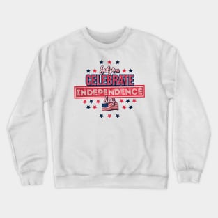 happy 4th of July independence day Crewneck Sweatshirt